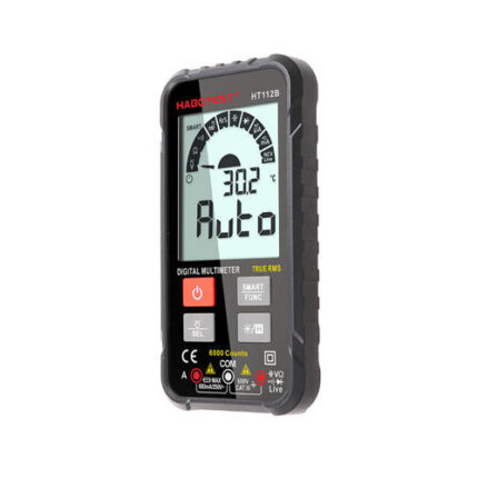 Habotest HT112B Multimetru Smart cu selectare automata, Tensiune AC/DC, Rezistenta, Capacitate
